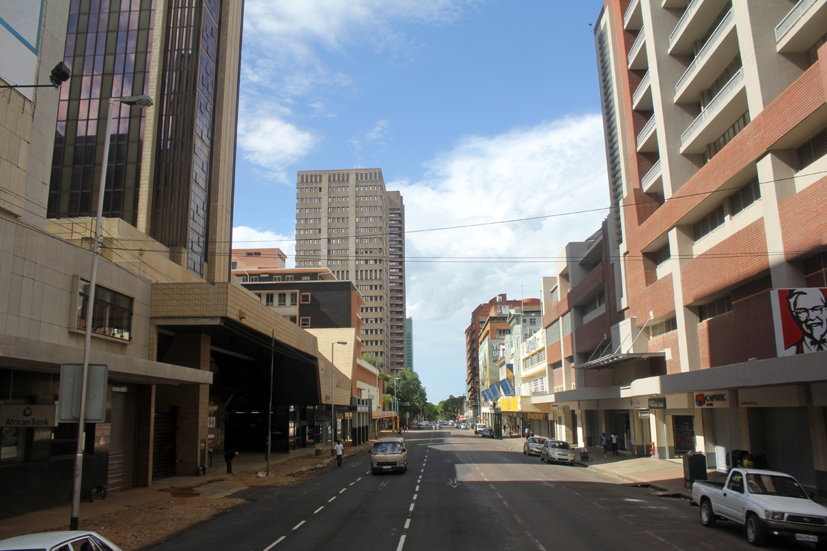 Pretoria, rue, centre ville