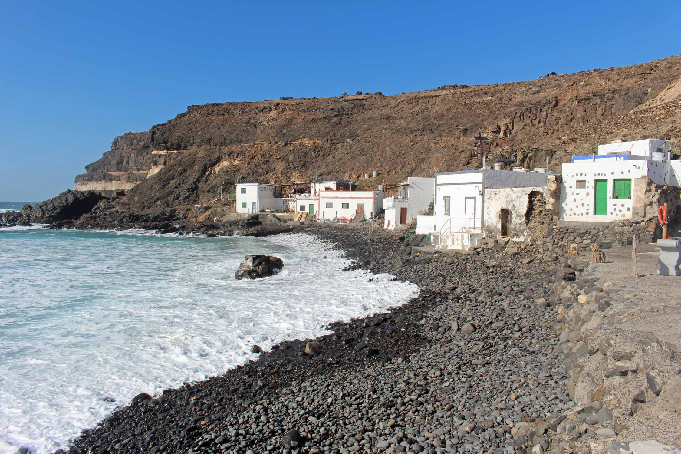 Fuerteventura, Los Molinos, maisons