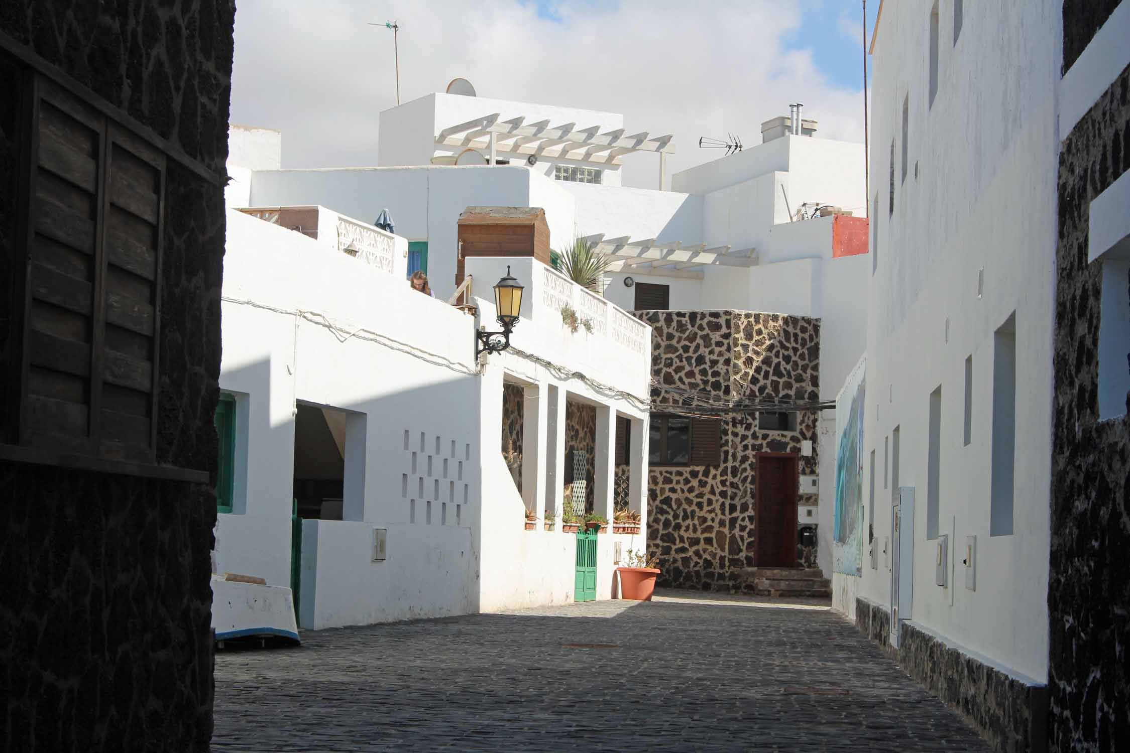 Fuerteventura, El Cotillo, ruelle
