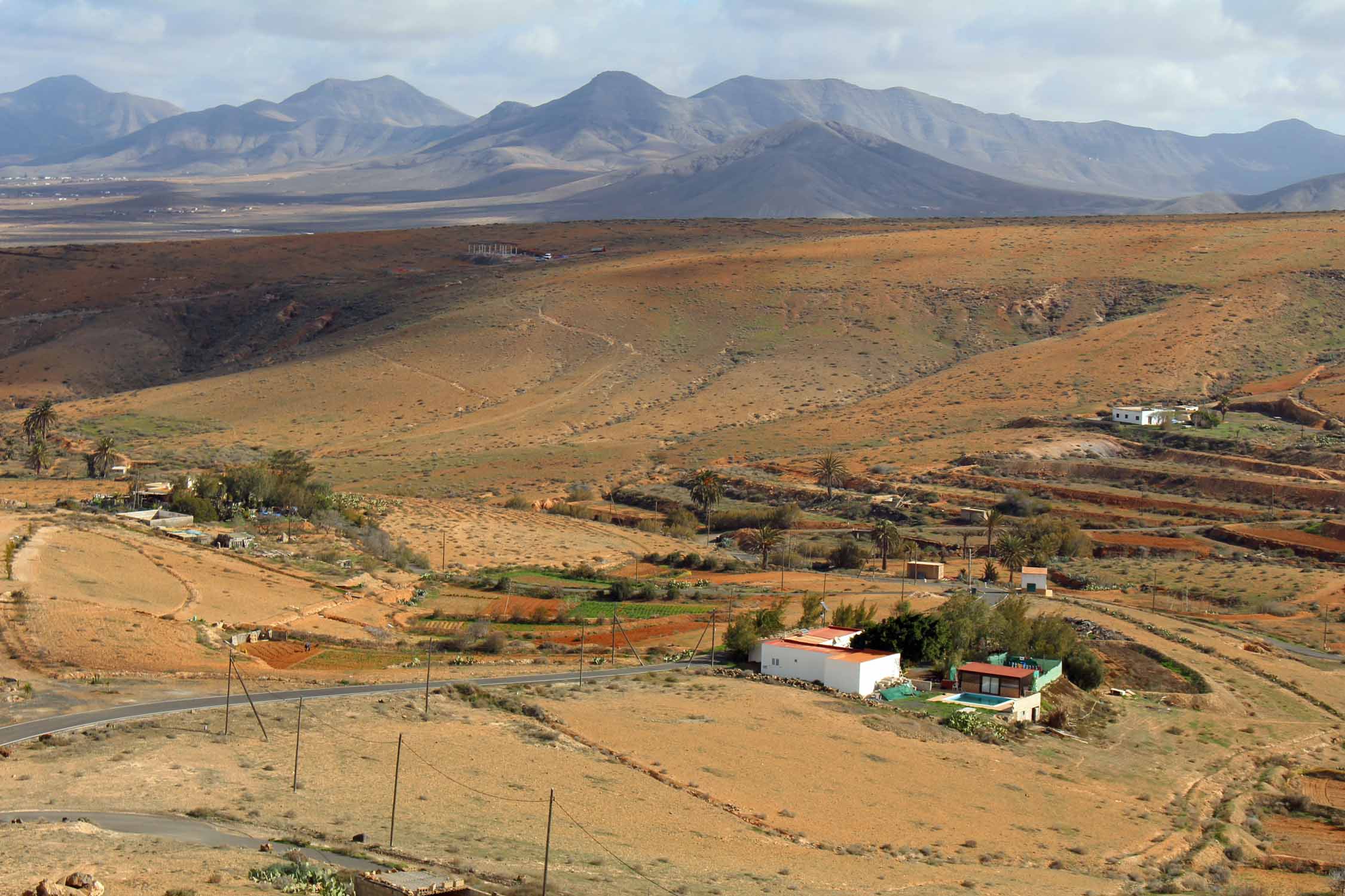 Fuerteventura, paysage nord de l'île