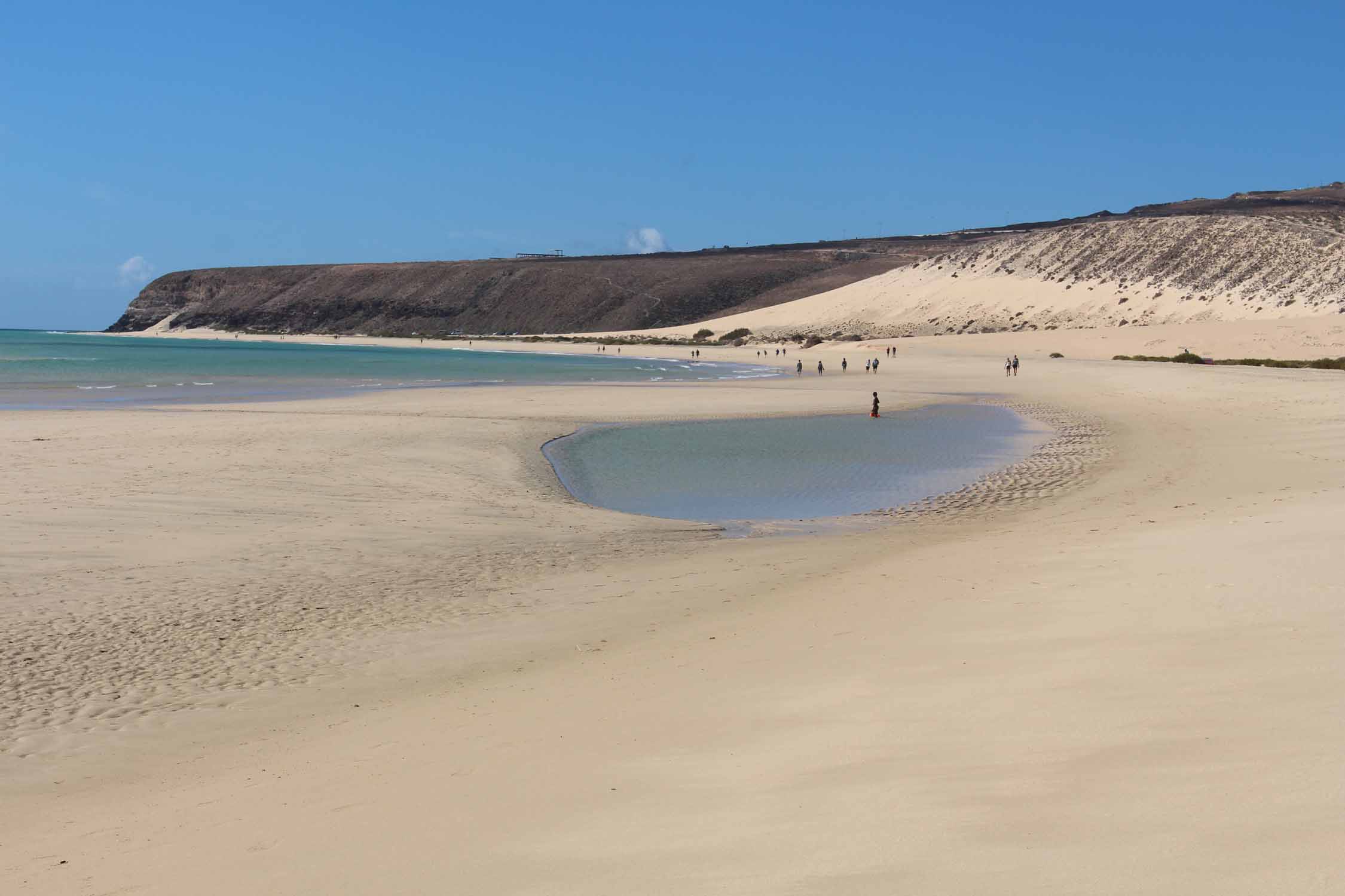 Fuerteventura, plage de Sotavento