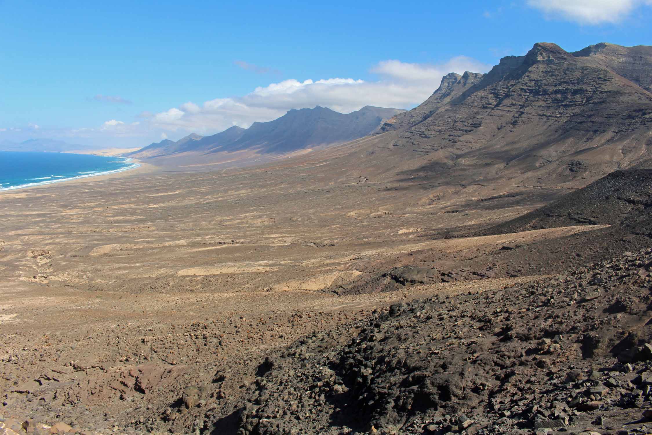 Fuerteventura, péninsule de Jandia, paysage