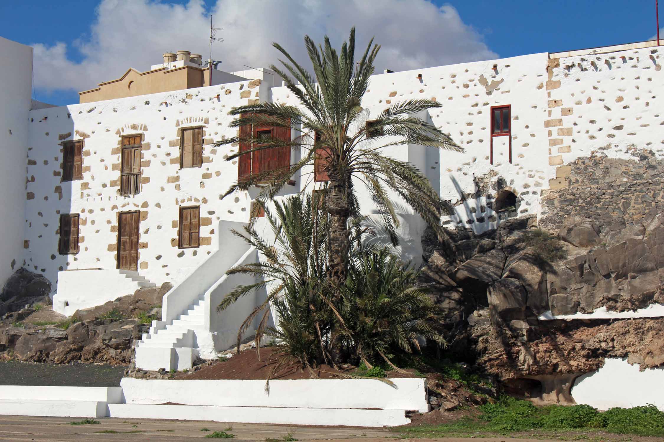 Fuerteventura, Puerto del Rosario, maisons typiques