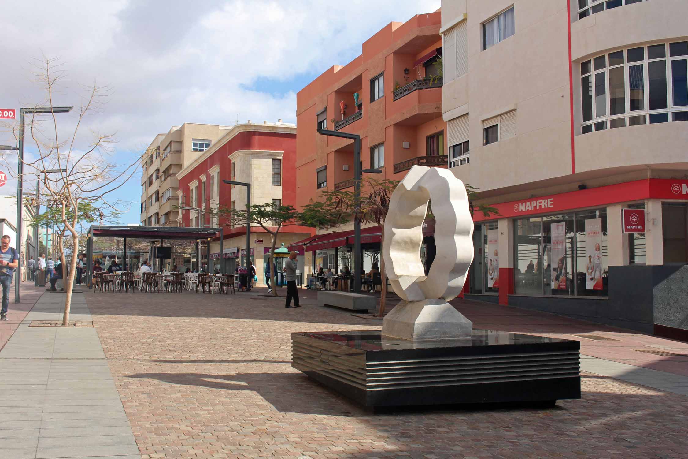Fuerteventura, Puerto del Rosario, rue piétonne