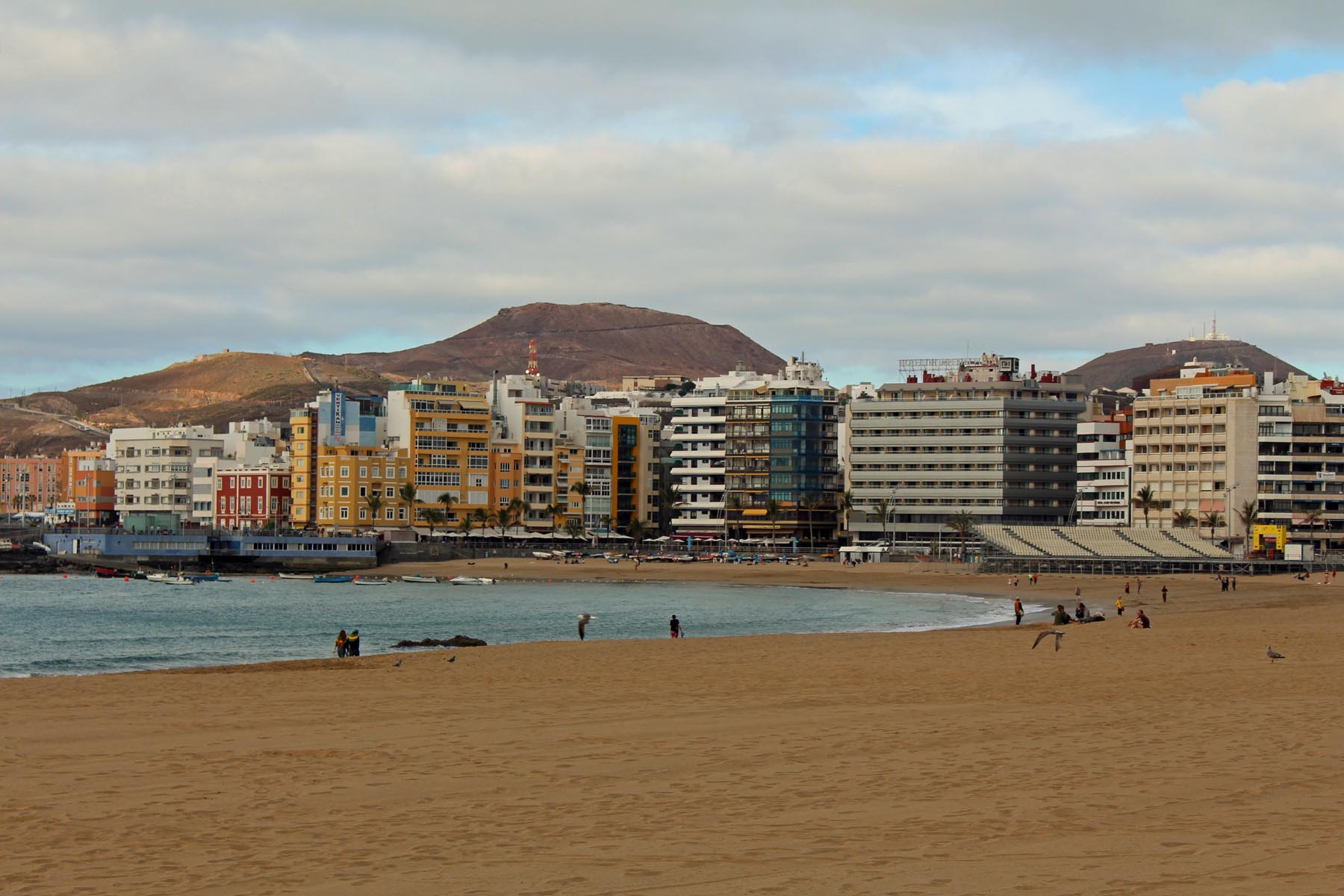 Las Palmas de Grande Canarie, playa de las Canteras