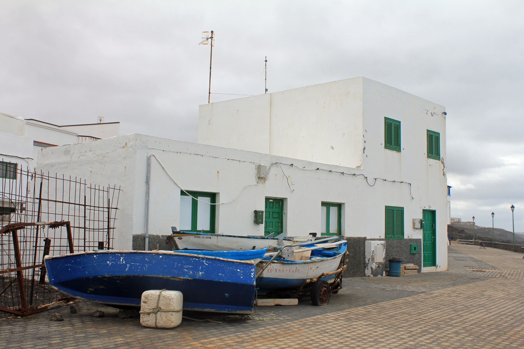 Lanzarote, la Santa, bateaux