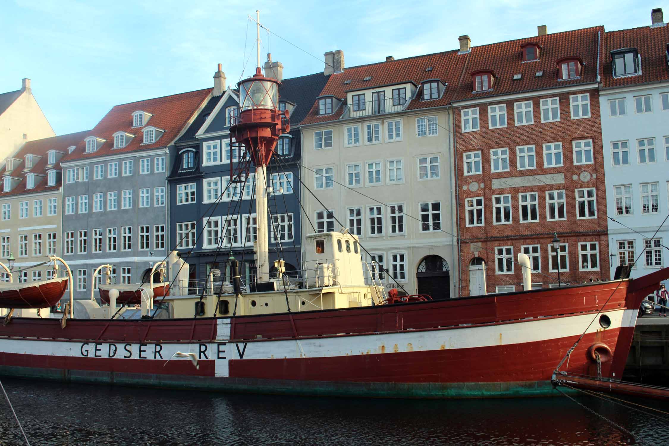 Copenhague, Nyhavn, port, façades colorées