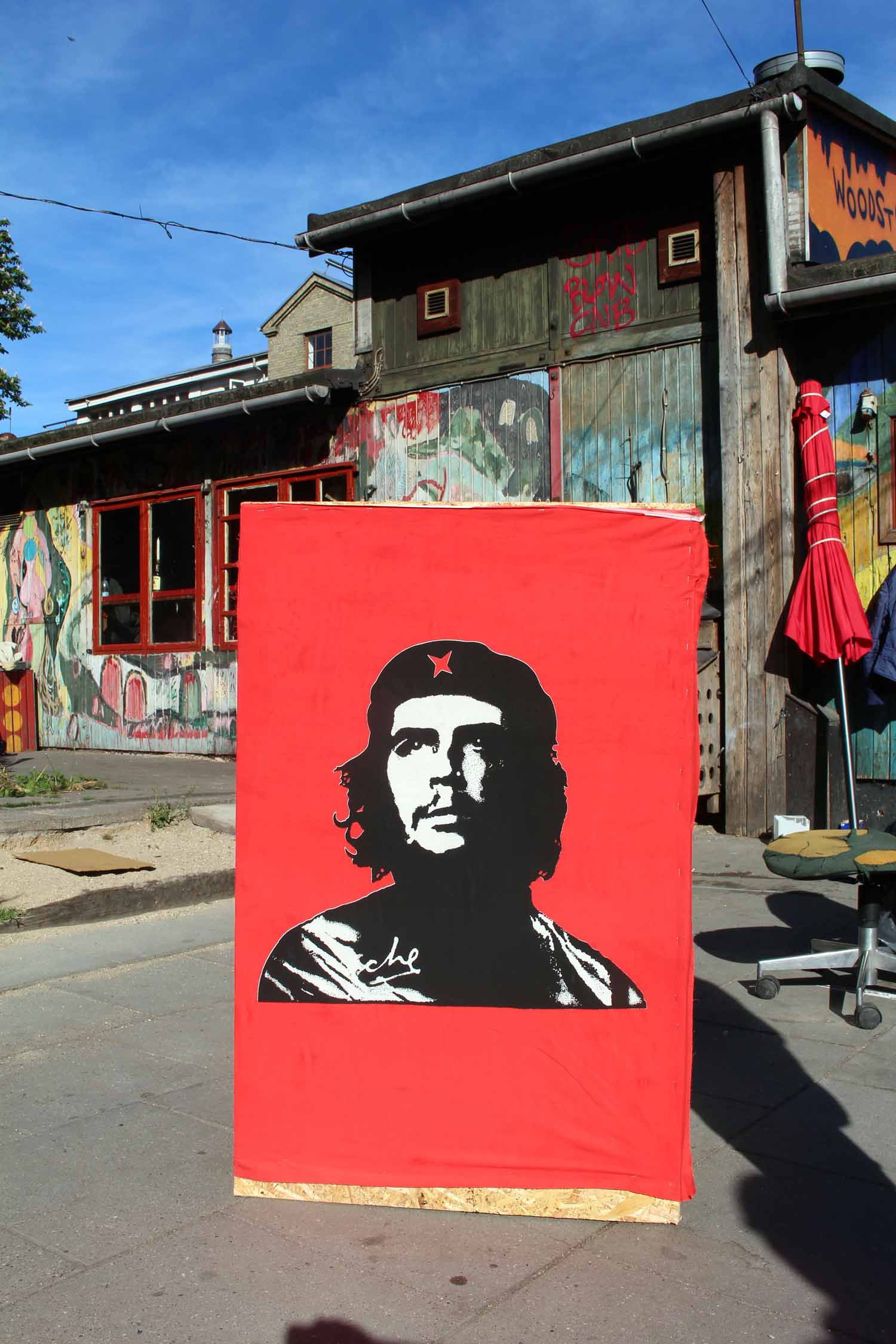 Copenhague, Christiania, Che Guevara