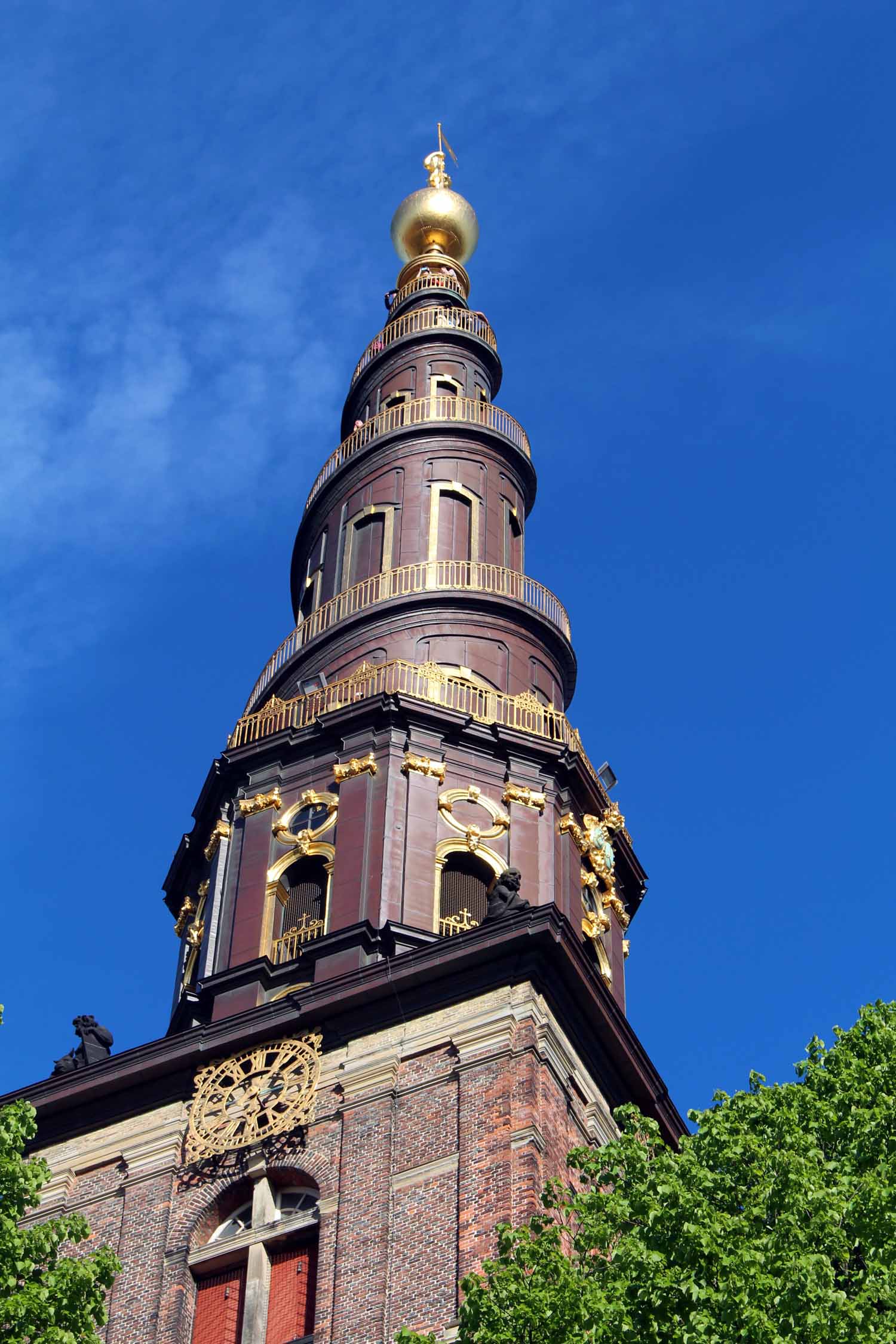 Copenhague, église de Notre-Sauveur, tour