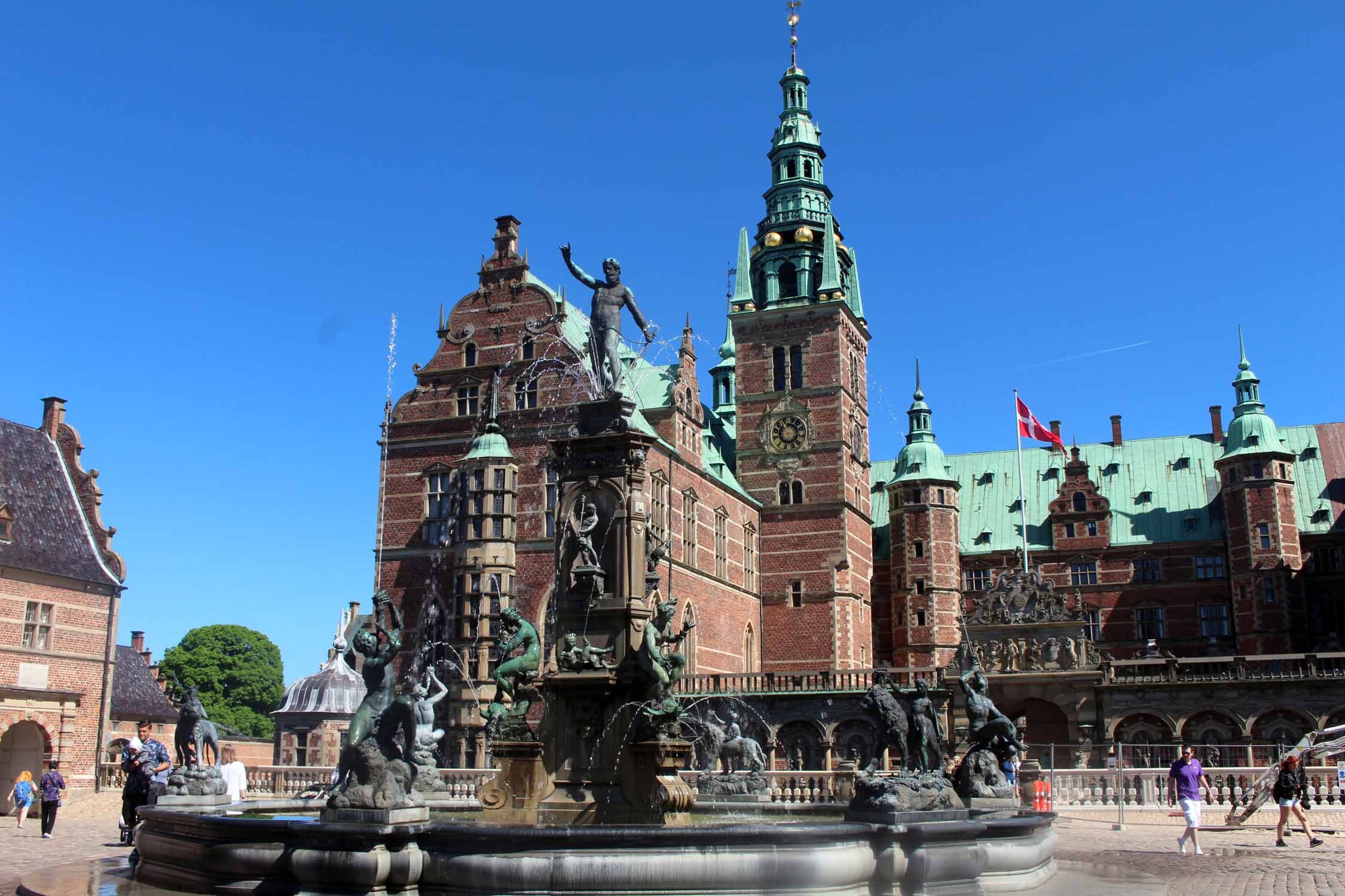 Hillerød, Frederiksborg, fontaine