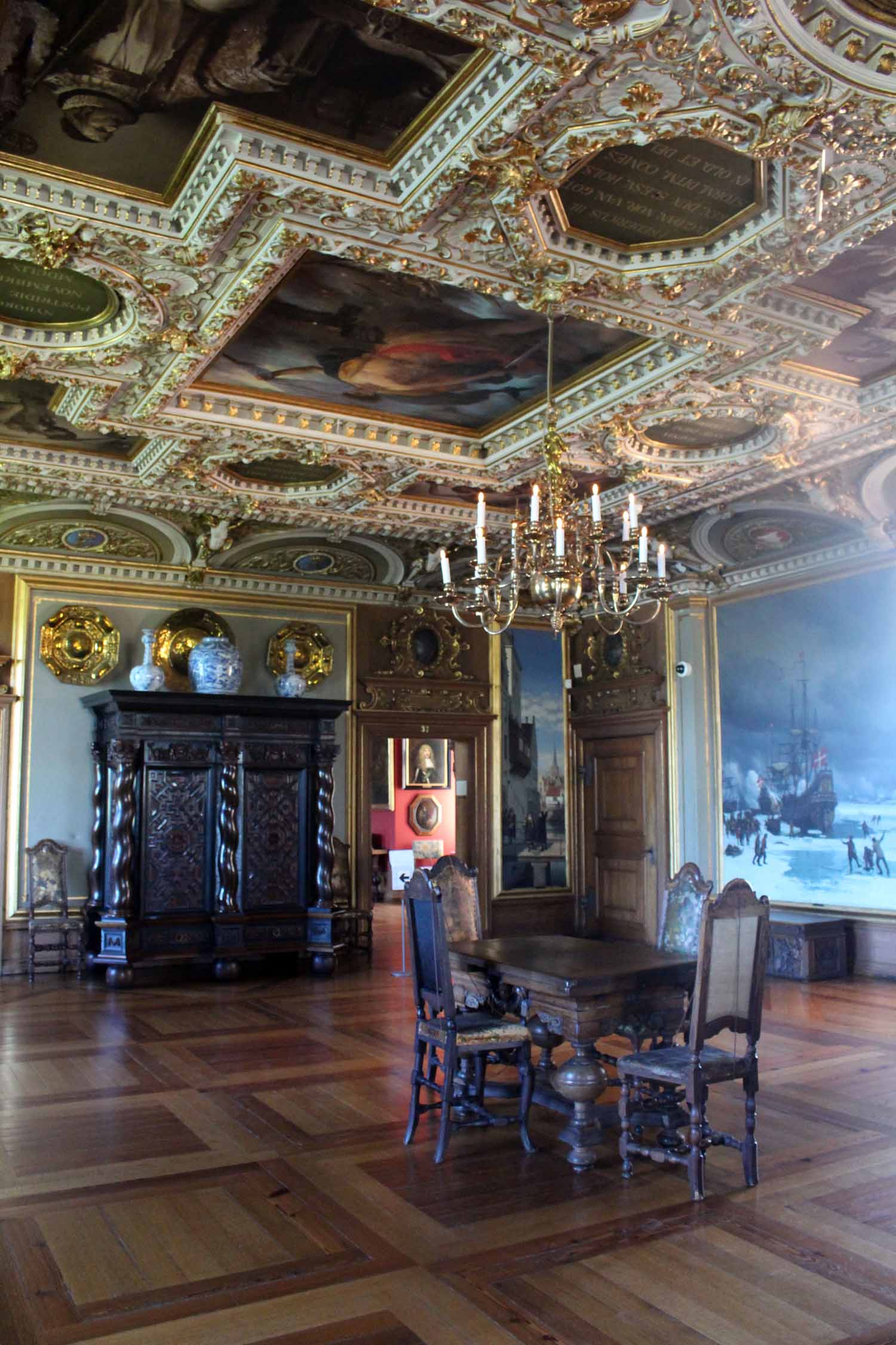 Château de Frederiksborg, plafond