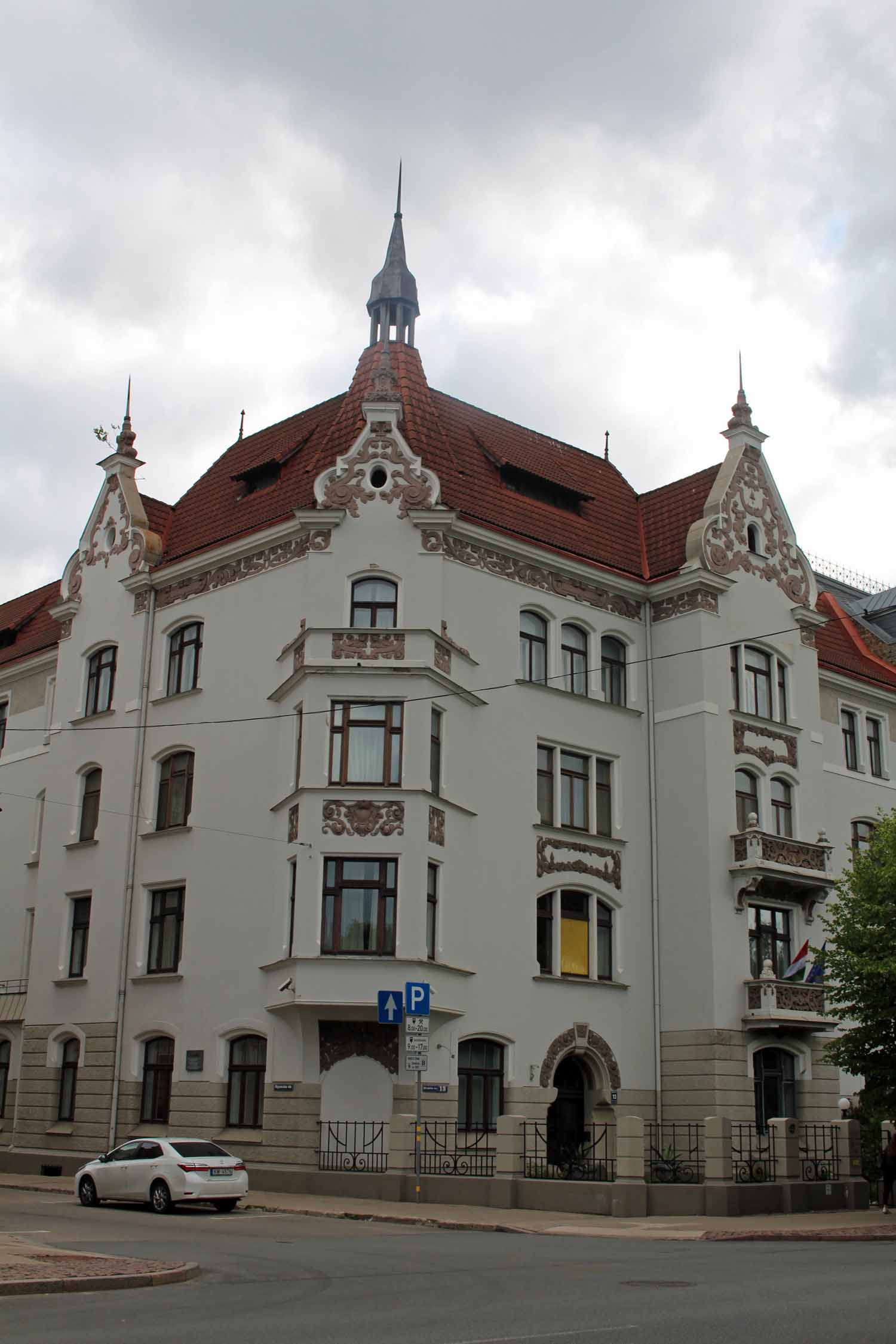 Riga, Art Nouveau, rue Elizabetes iela, Mikhail Eisenstein