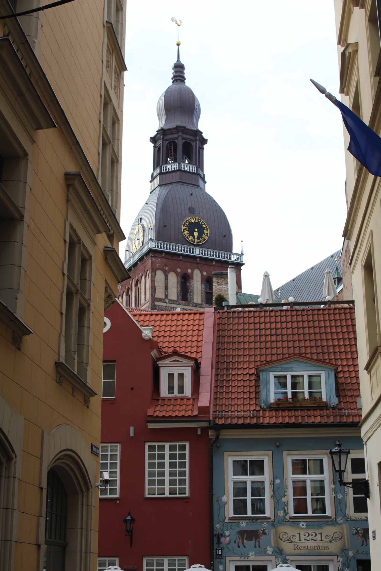 Riga, façade colorée