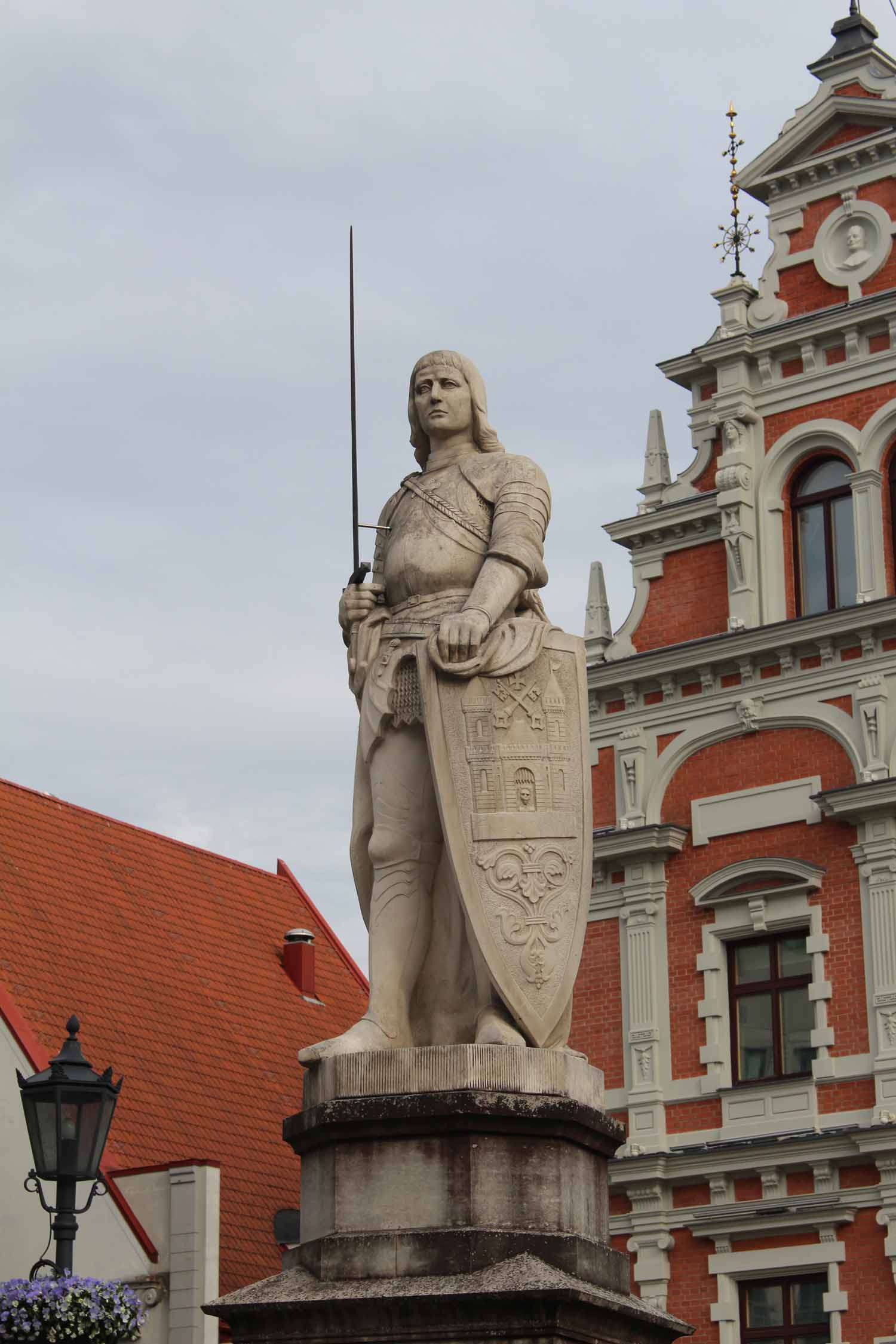 Riga, statue de Roland