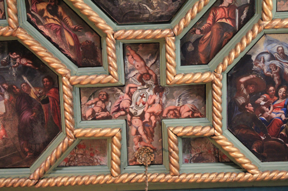 Notre-Dame-des-Rochers, Perast, plafond