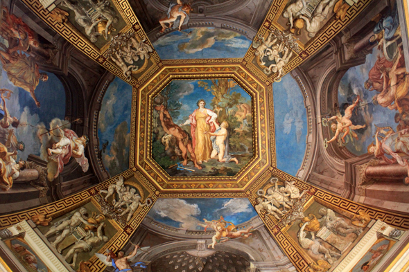 Musée du Vatican, Salle Ronde, plafond
