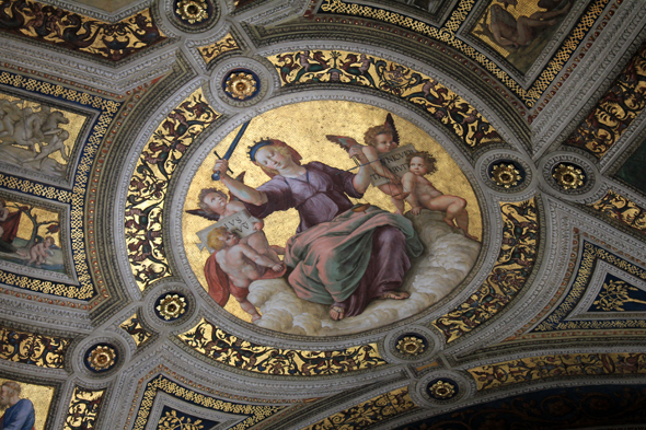 Musée du Vatican, plafond