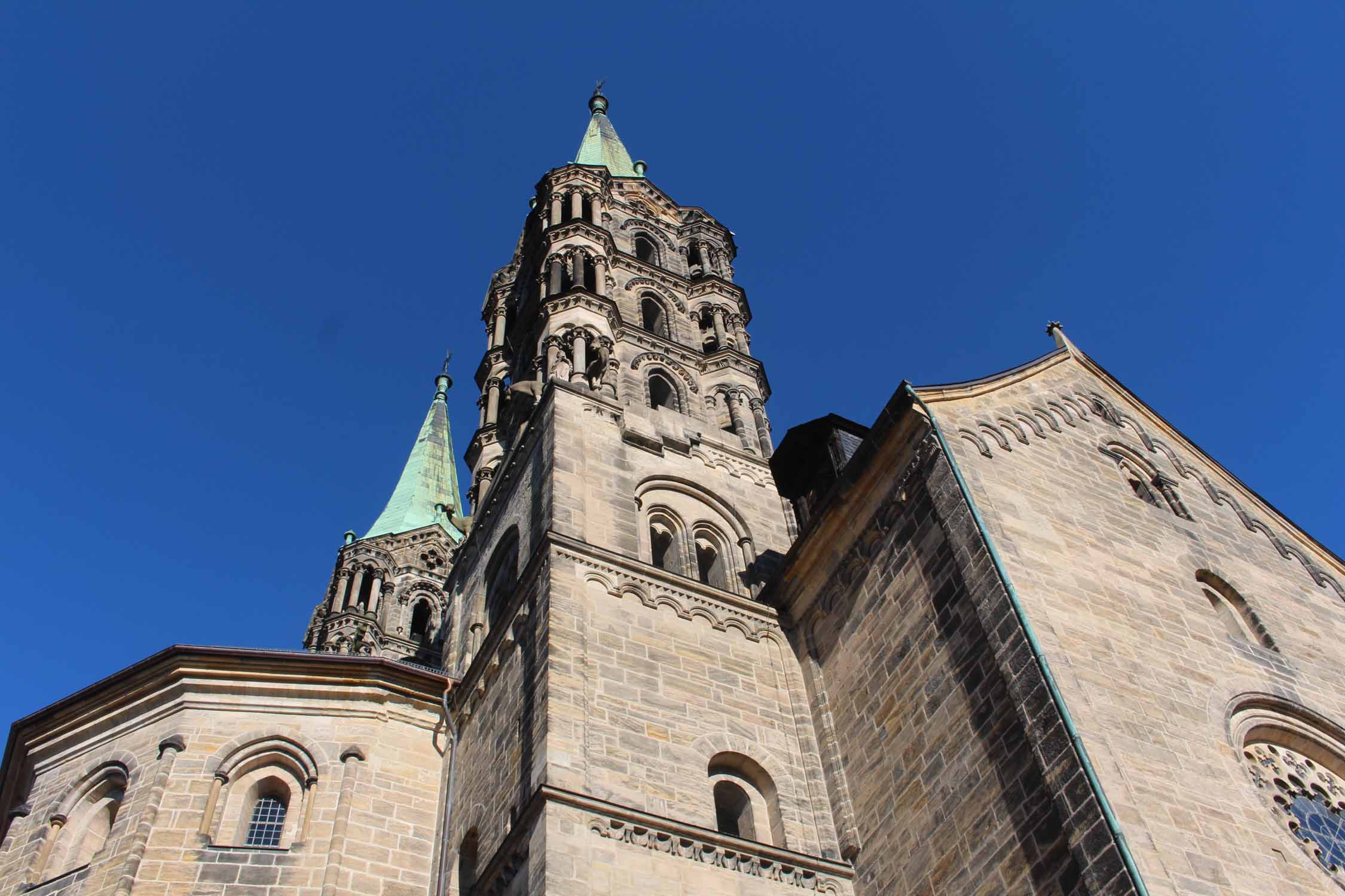 Bamberg, cathédrale, tour