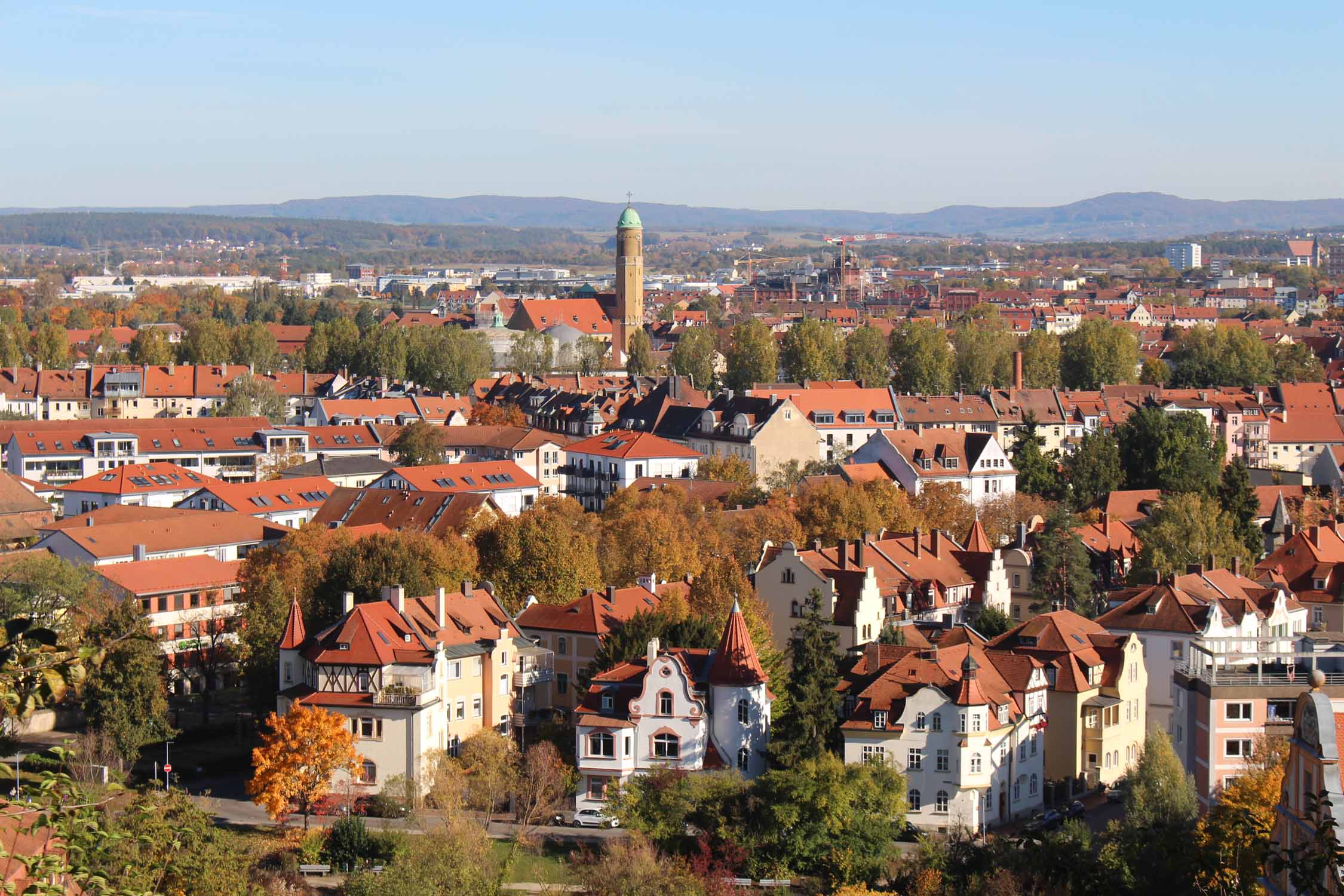 Bamberg, paysage