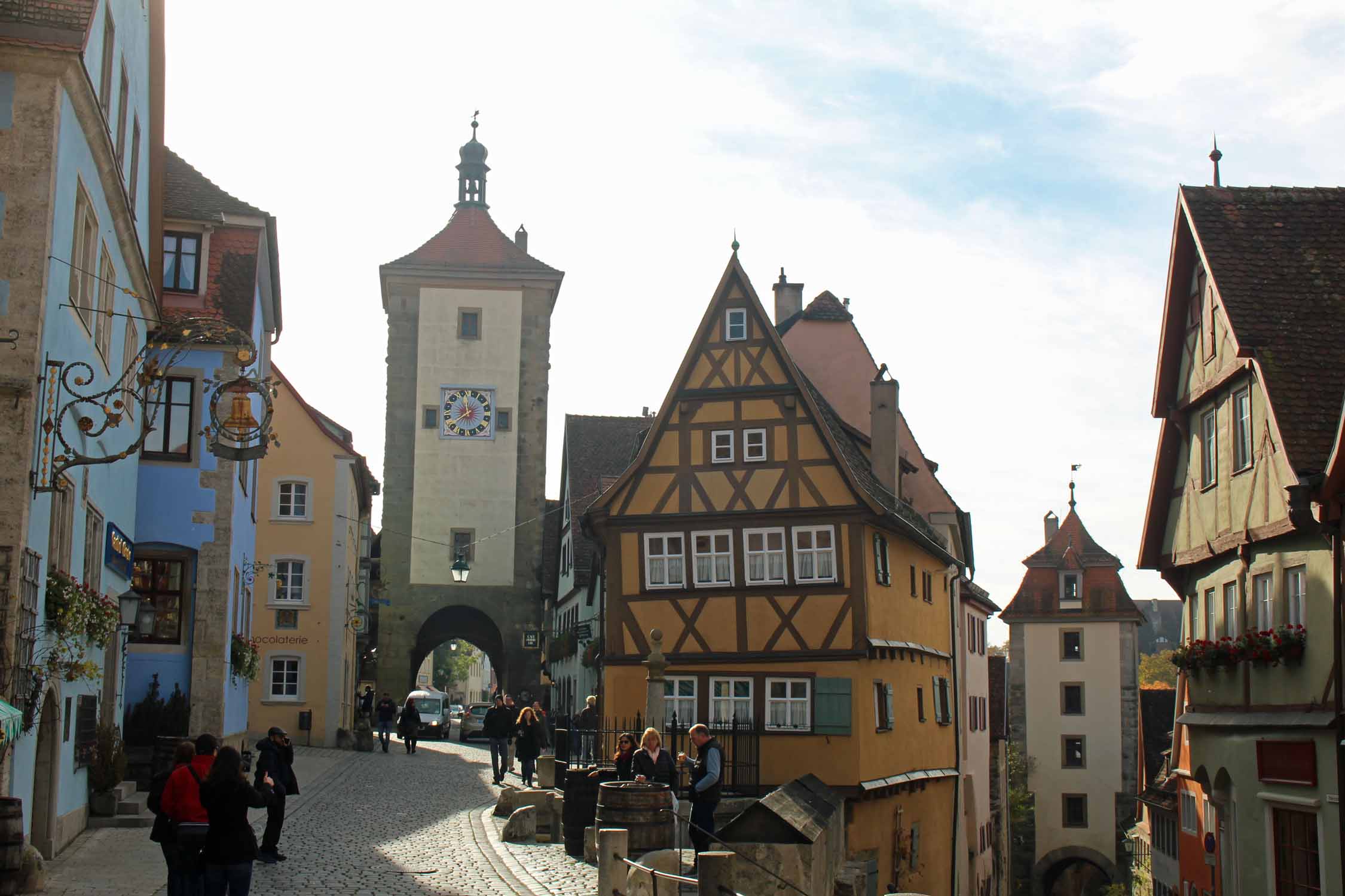 Rothenburg ob der Tauber, le Plonlein