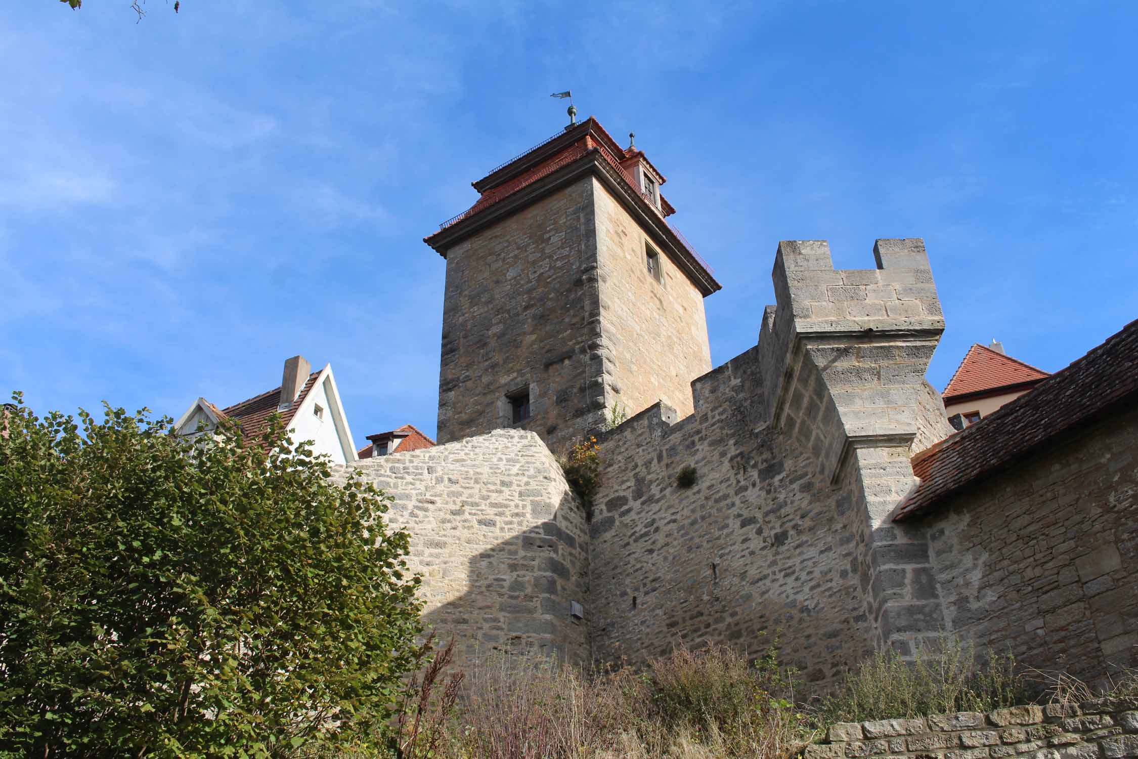 Rothenburg ob der Tauber, forteresse