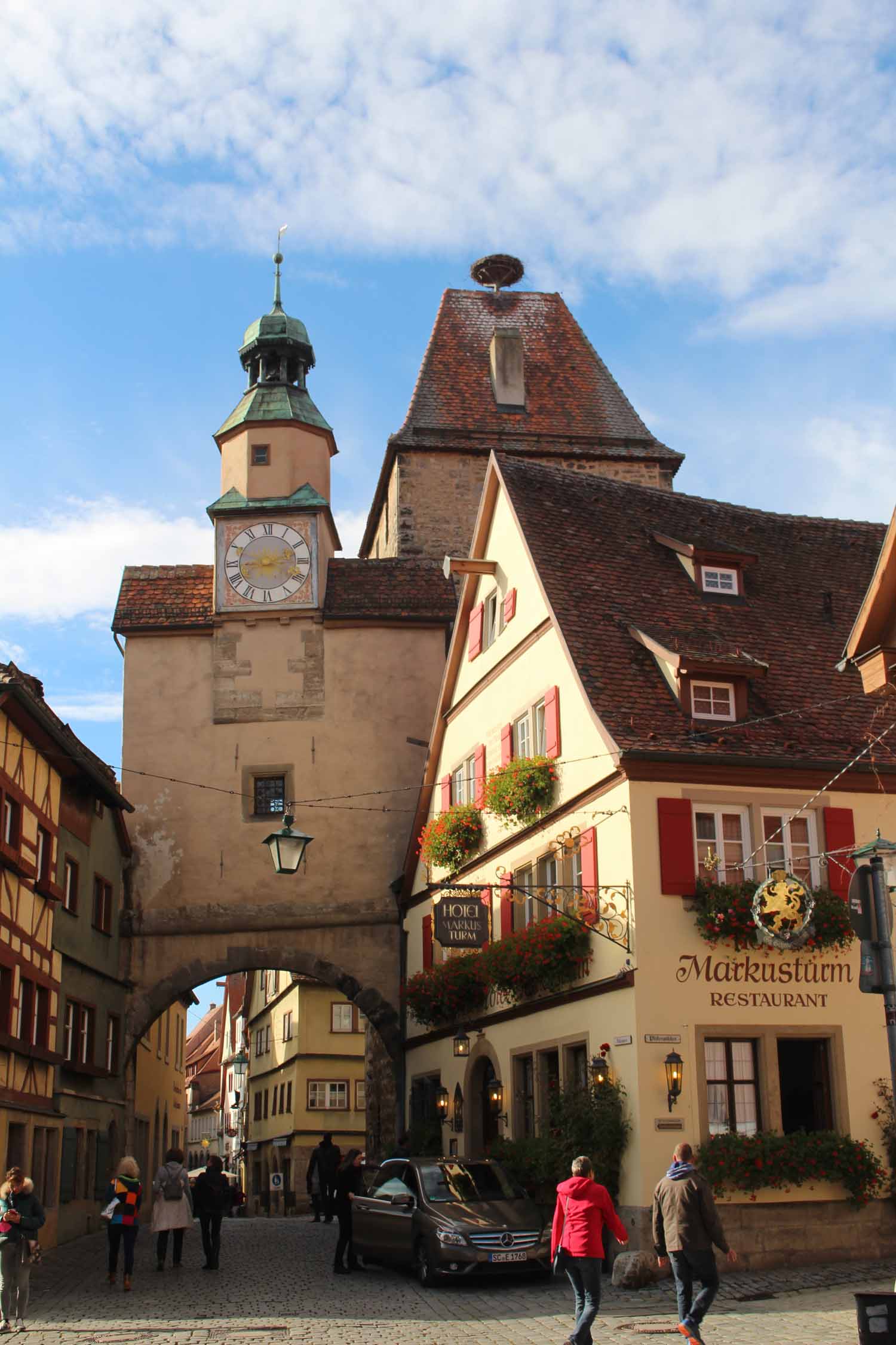 Rothenburg ob der Tauber, arc Roder