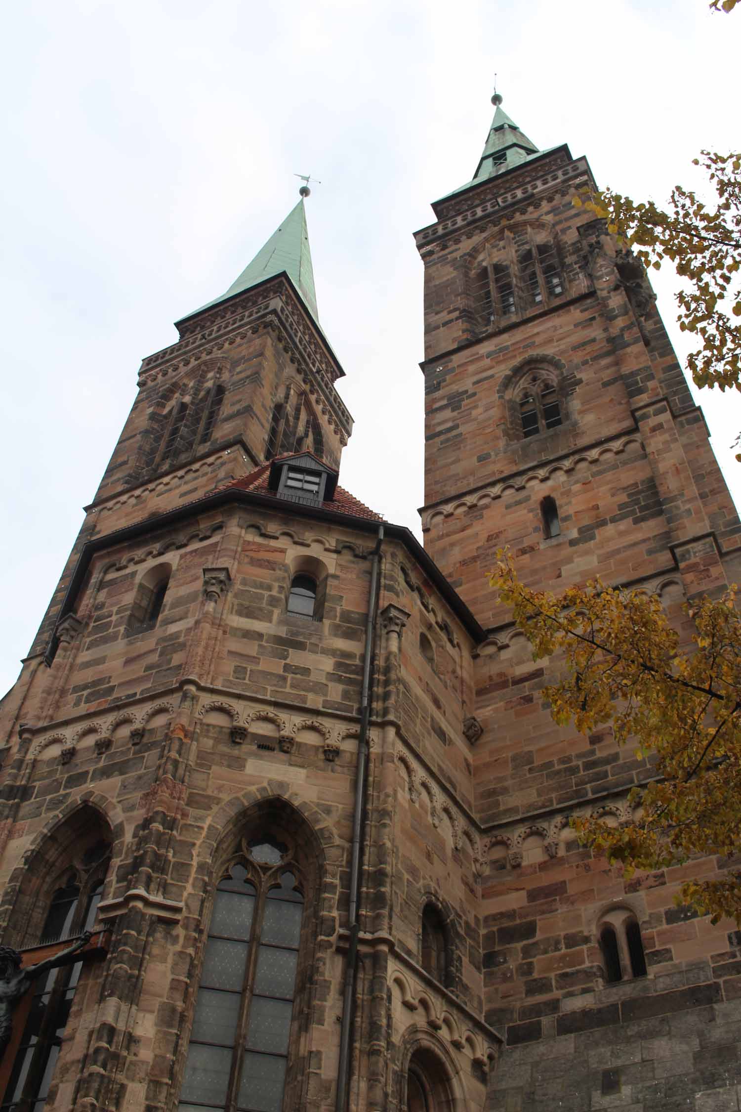 Nuremberg, église Saint-Sebald, façade