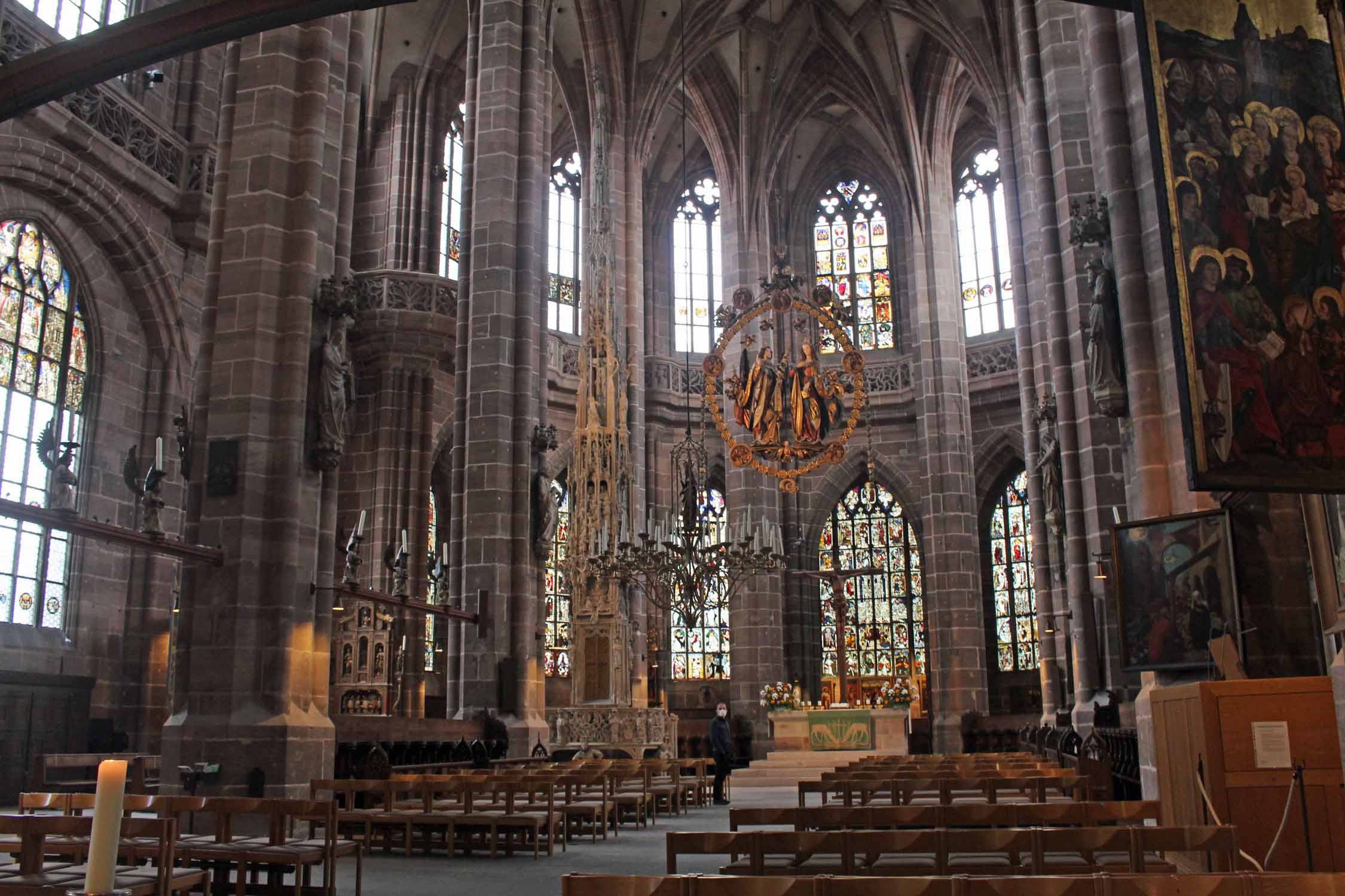 Nuremberg, église Saint-Laurent, intérieur