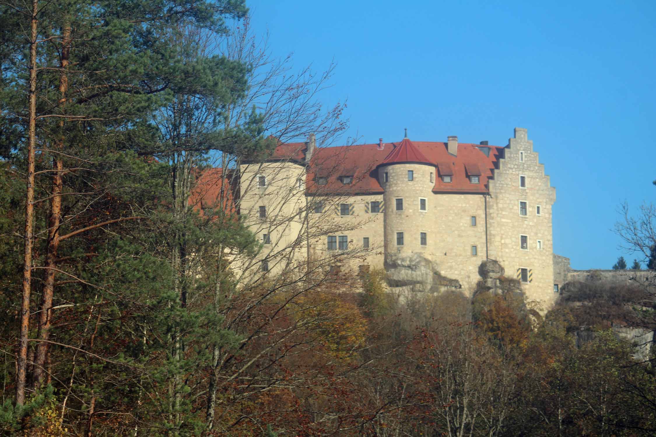 Hollfeld, château de Wiesentfels