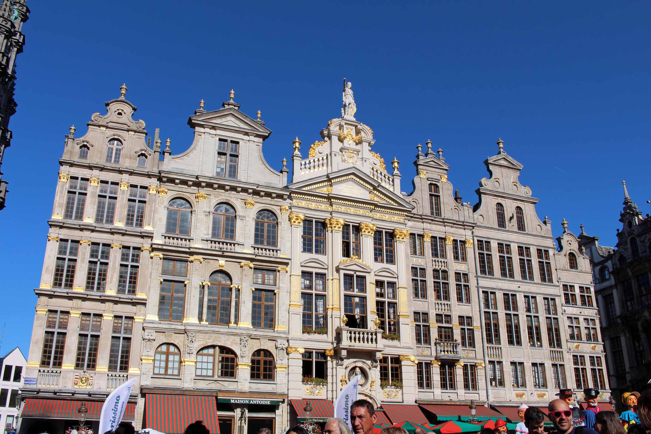 Bruxelles, façades, Grand-Place