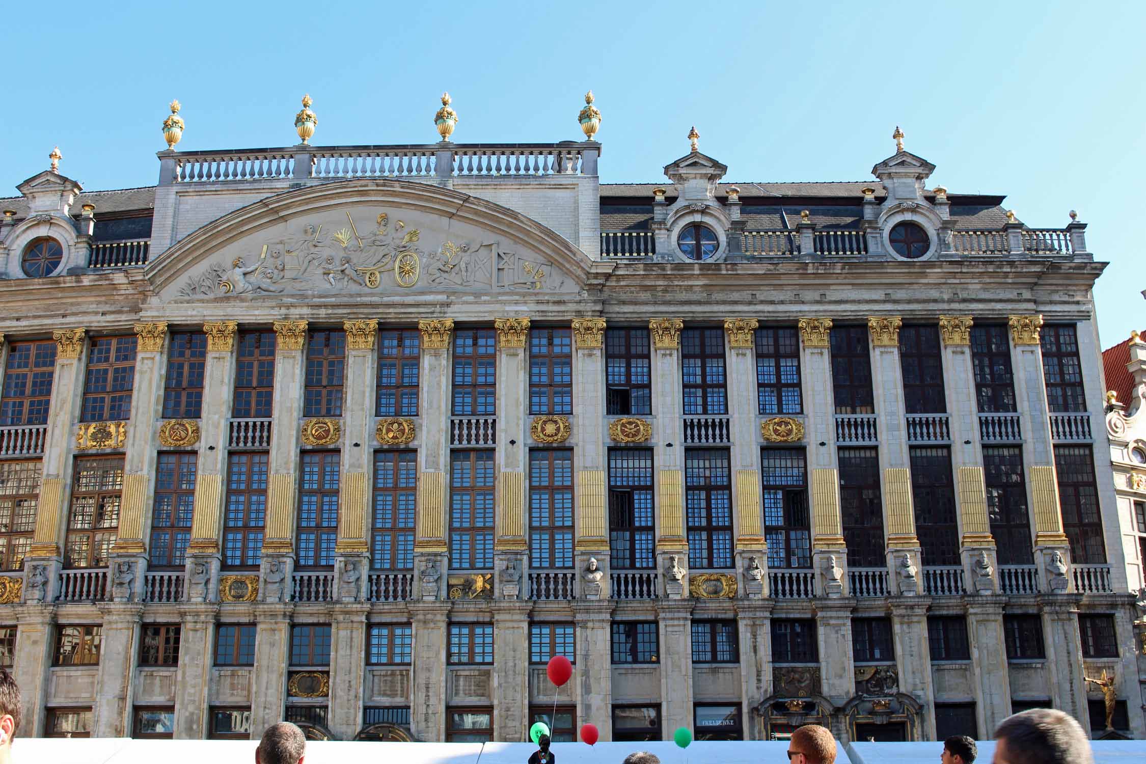 Bruxelles, Grand-Place, façade typique