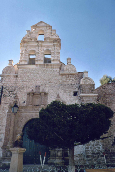 Potosi, l'église de San Bernardo