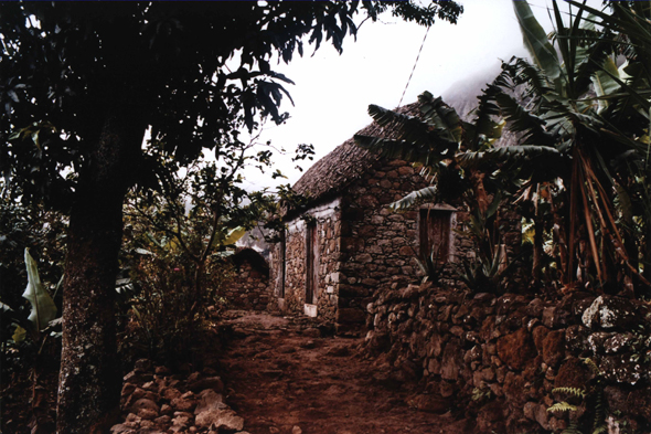 Cap-Vert, maison de Santo Antão