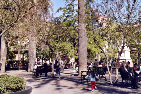 Santiago du Chili, Plaza de Armas