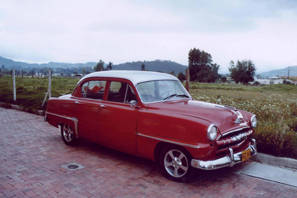 Bogota, vieille voiture