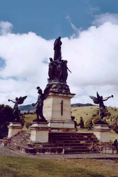 Colombie, Puente de Boyaca, monument