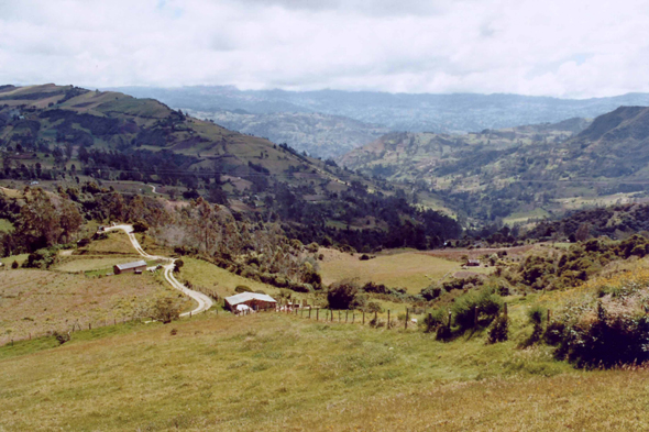Joli paysage du Boyacá
