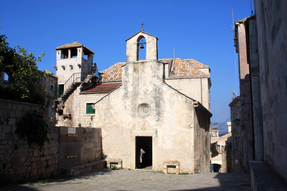 Korcula, église Sveti Petar