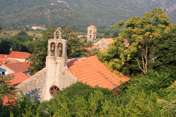 Village fortifiee de Ston, Croatie