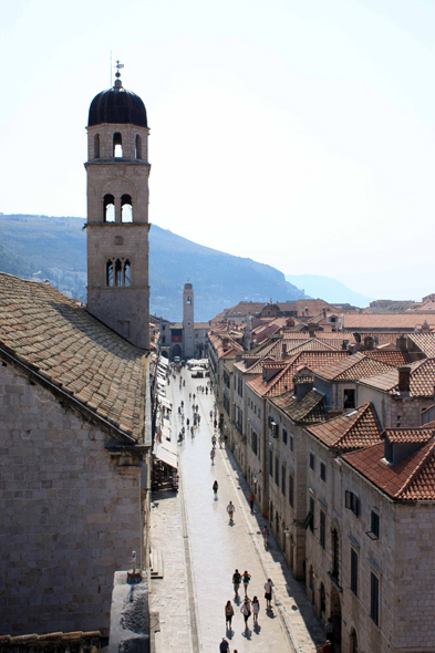Dubrovnik, Placa, allée