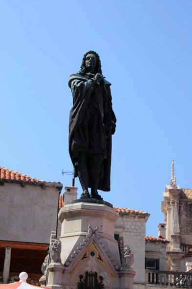 Dubrovnik, statue Ivan Gundulic