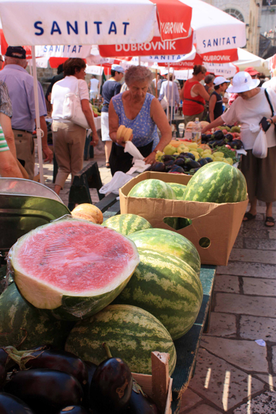 Dubrovnik, marché