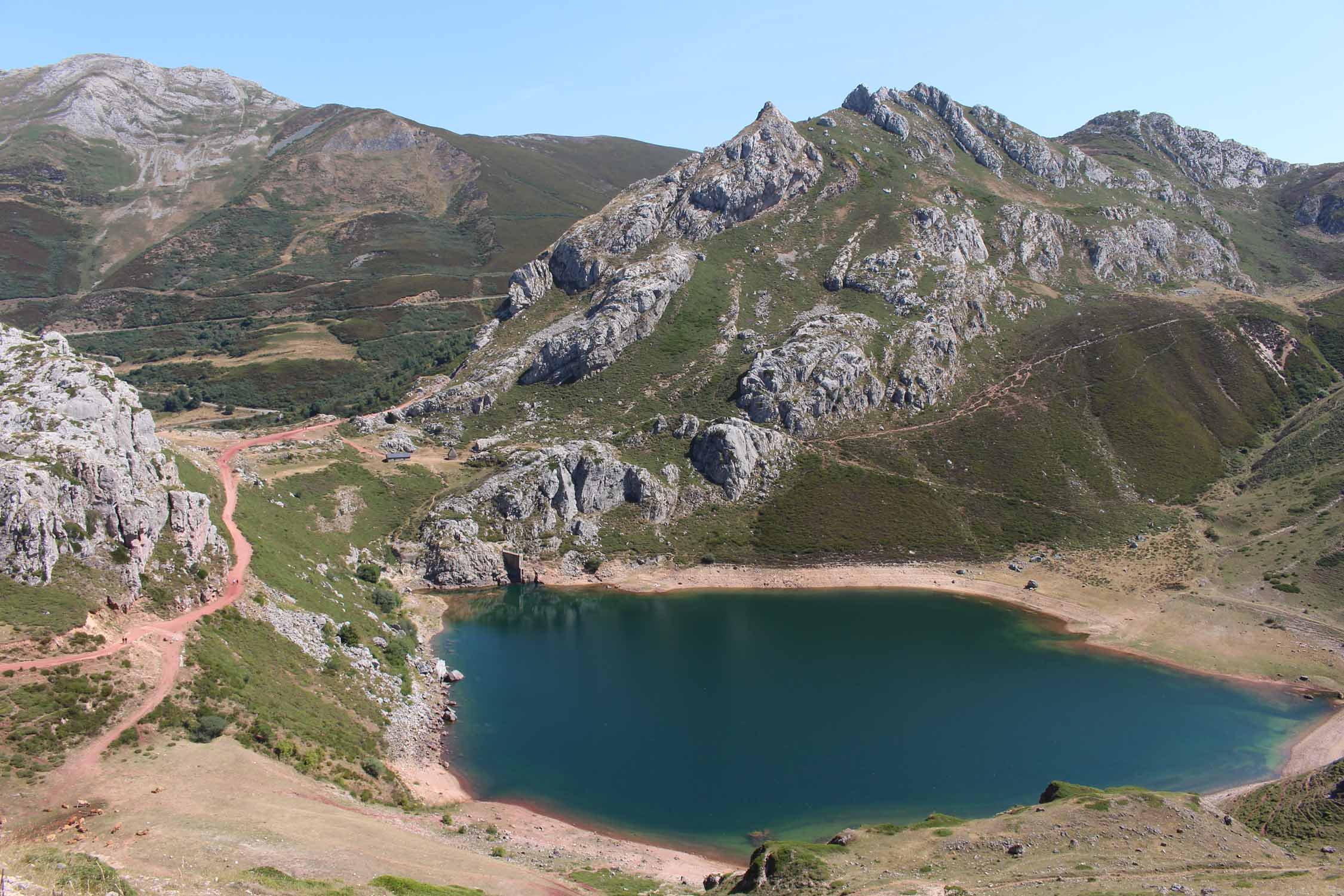 Parc de Somiedo, Saliencia, lac de la Cueva