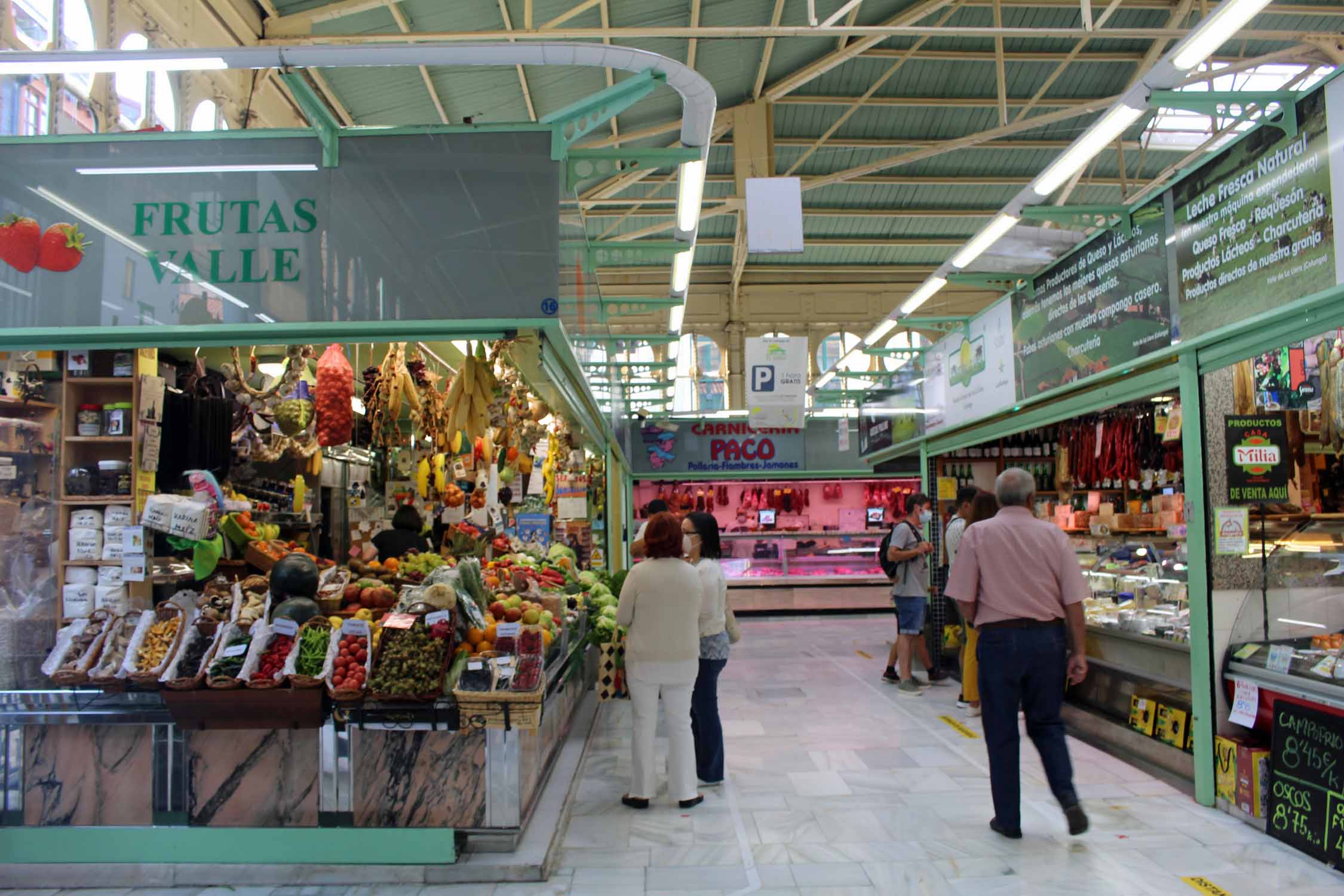 Oviedo, marché couvert el Fontán