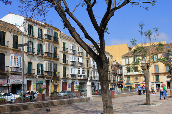Malaga, place de la Merced