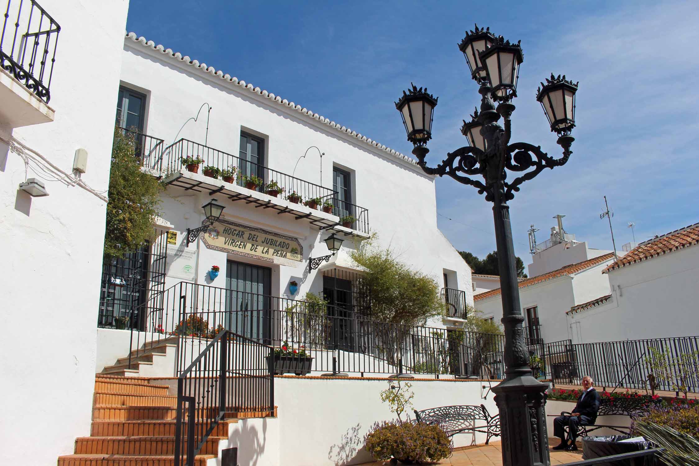 Mijas, maisons blanches