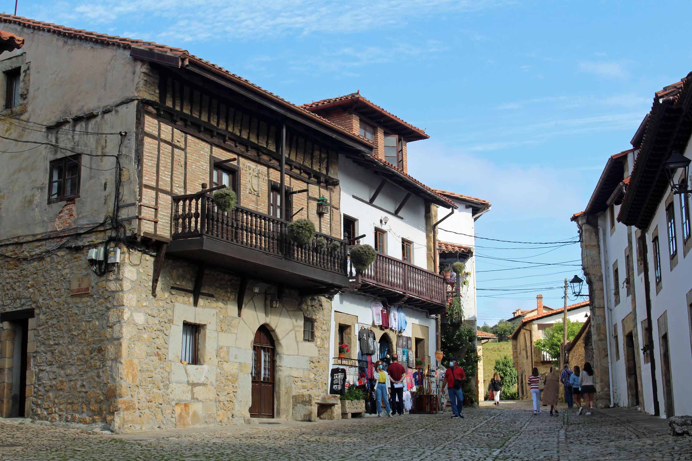 Santillana del Mar, Cantabrie, maisons typiques