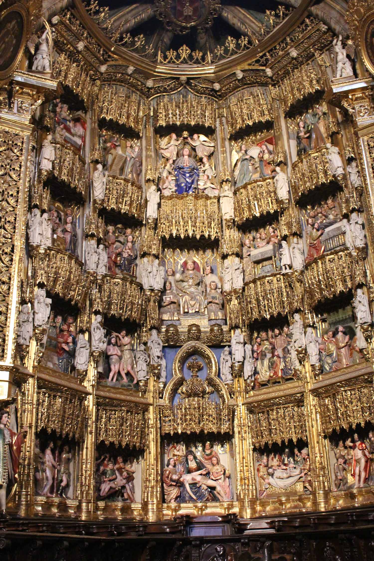 Ourense, retable, maître autel, cathédrale