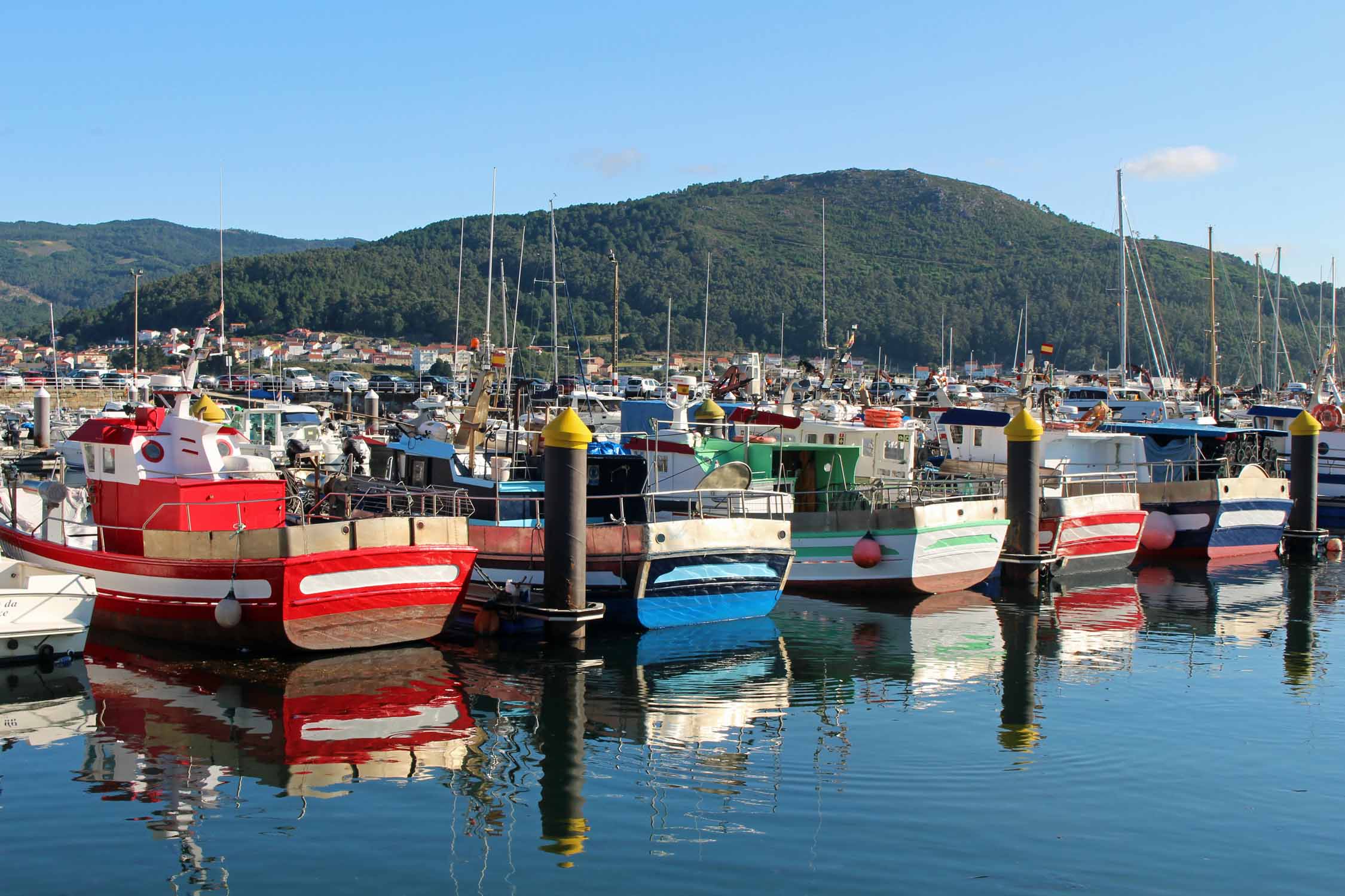 Galice, Muros, bateaux de pêche