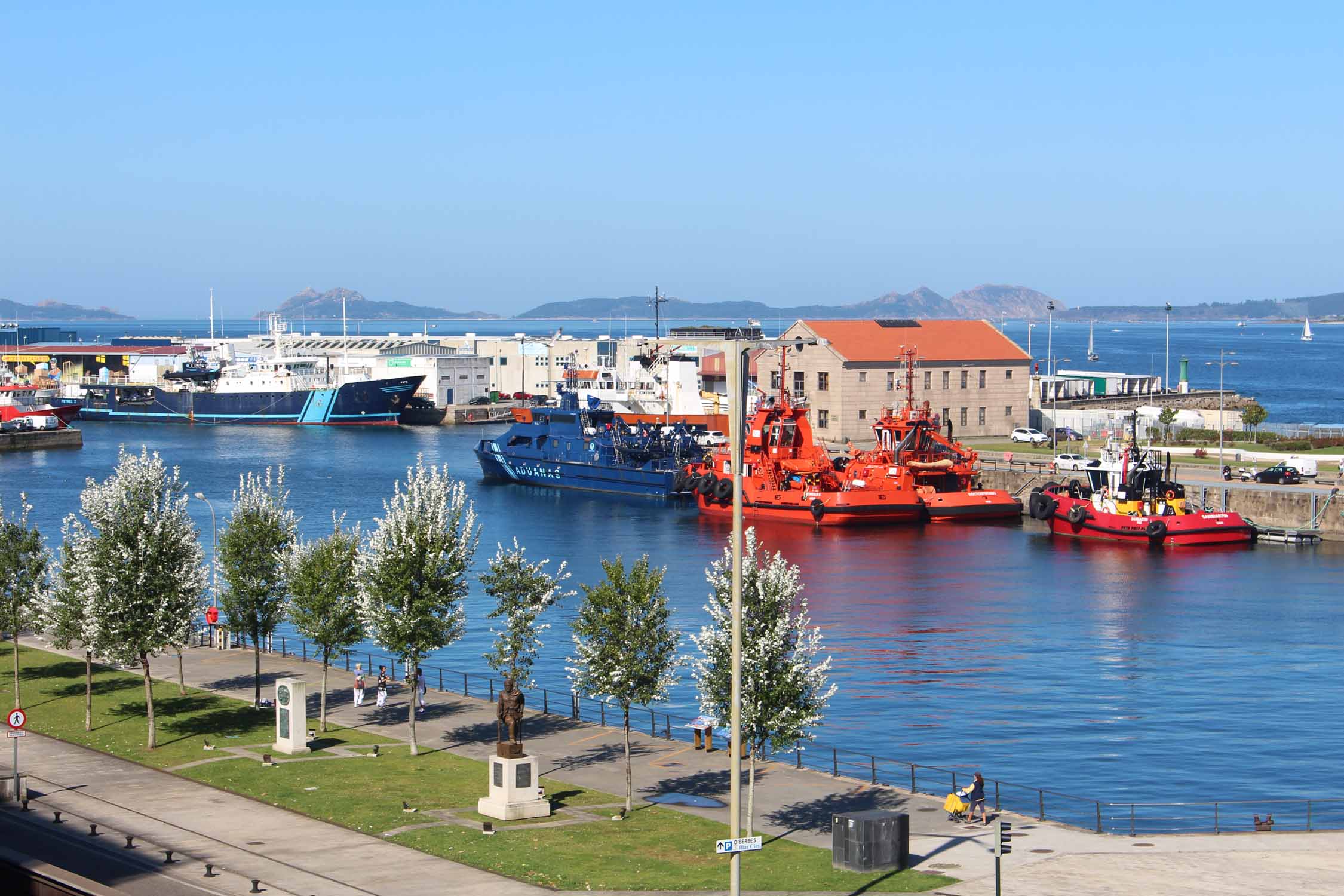 Galice, Vigo, port